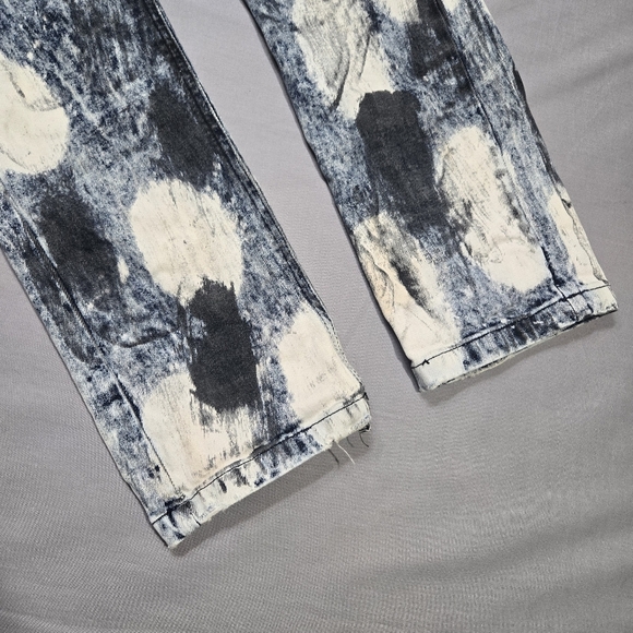 Another Hype Piece Bleach Distressed Denim Jeans AHP Men's Jeans Size 38/32‎ - Picture 10 of 12